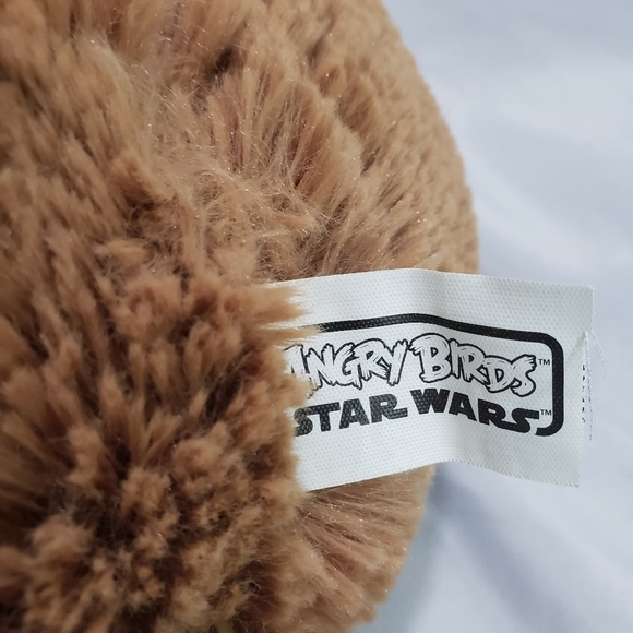 Angry Birds Chewbacca Plush Stuffed Toy 10 Inch 2012 Commonwealth Embroidered - Picture 7 of 9